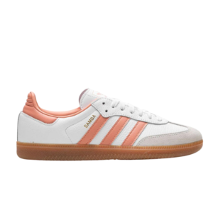 Adidas Samba (White Pink Stripes)