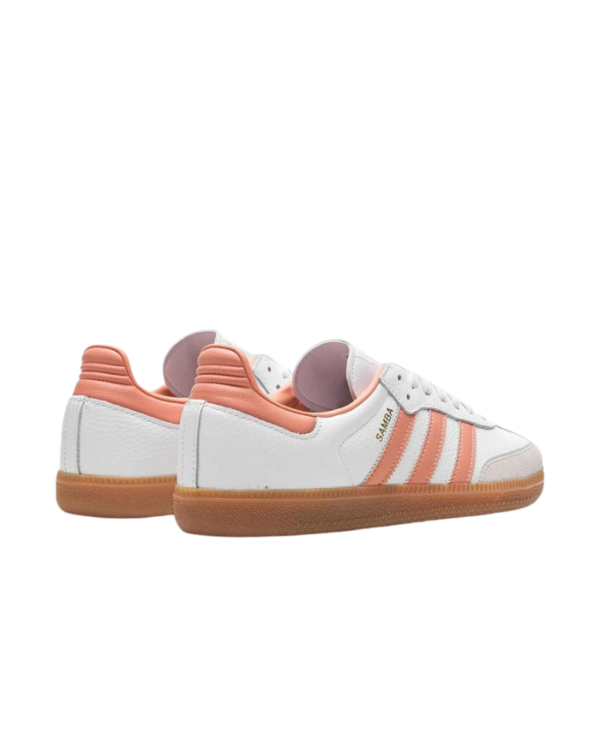 Adidas Samba (White Pink Stripes) - Image 3