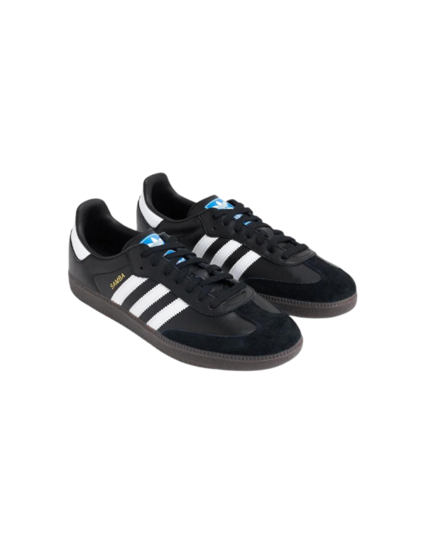 Adidas Samba - (BLACK WHITE STRIPES) - Image 3