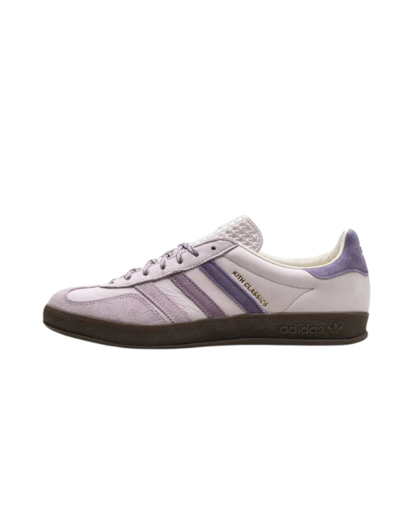 Adidas x Kith Classics Gazelle Indoor "Ash Purple" Sneakers - Image 3