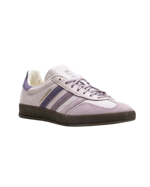 Adidas x Kith Classics Gazelle Indoor "Ash Purple" Sneakers - Image 5